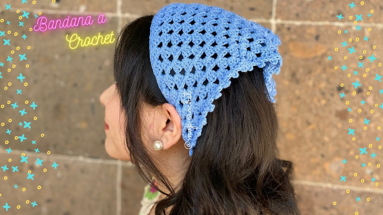 Bandana Fácil a Crochet | Diestra