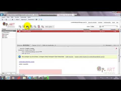 Tutorial do Webmail da Op. Art Design