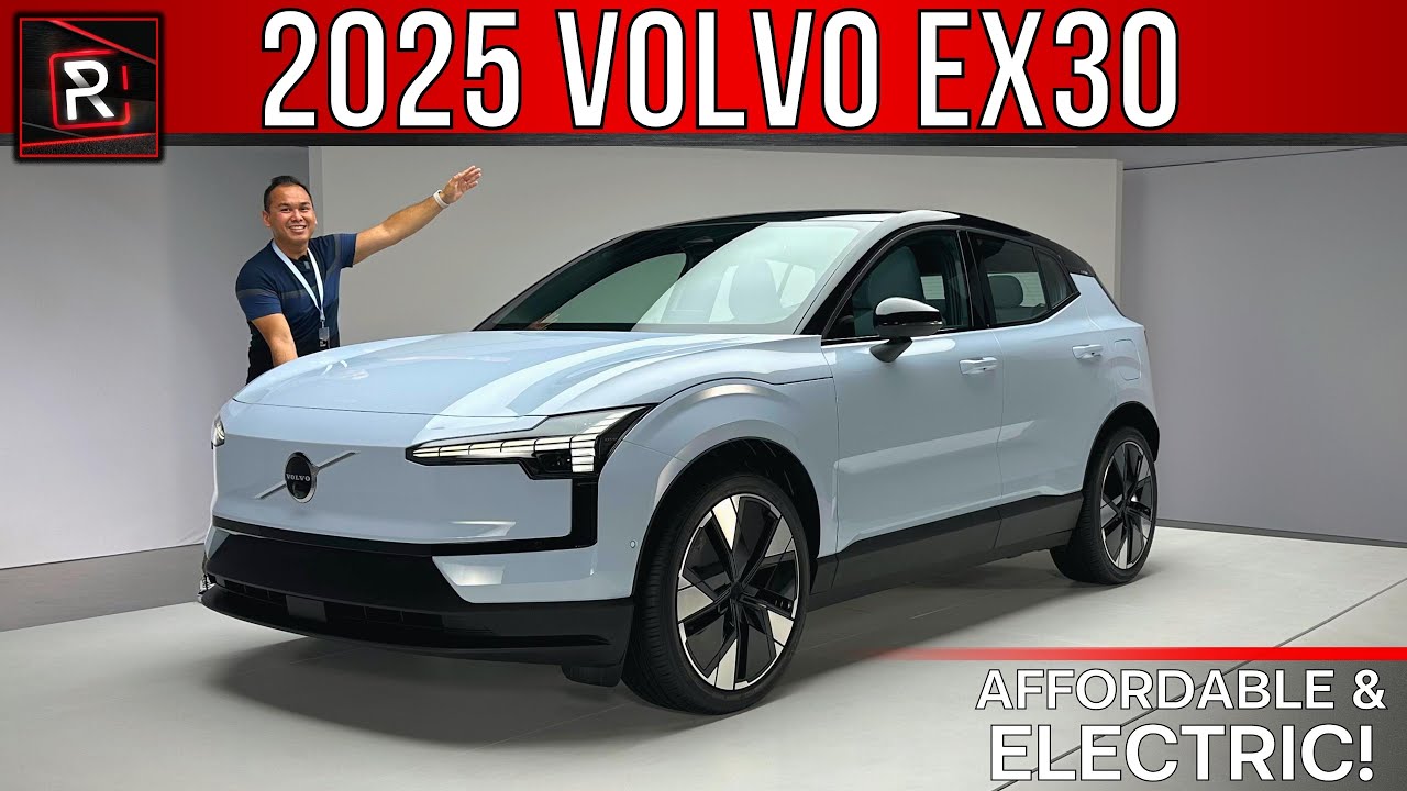 The 2025 Volvo EX30 Is An Affordable Electric Reincarnation Of The