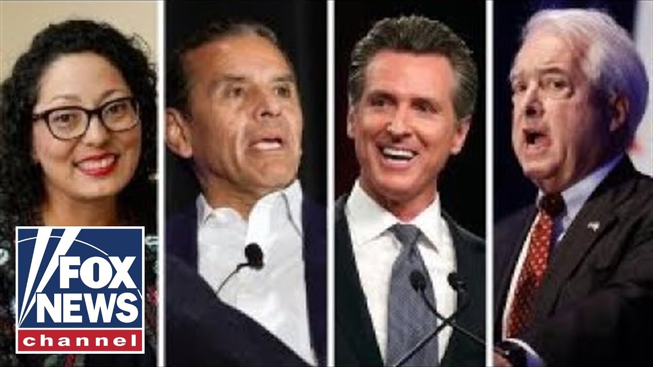 Candidates battle for second place in California governor race