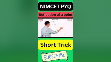Short Trick to Find Reflection of a Point | NIMCET PYQ | Nitin Agrawal Sir | INPS Classes