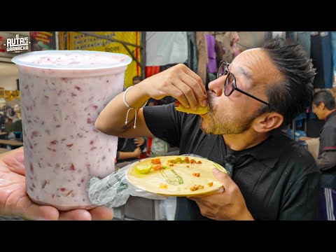 Video thumbnail: Las MEJORES FRESAS con CREMA de TEPITO y TACOS de GUISADO GIGANTES