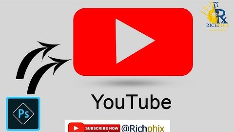 How to create/design a YouTube Logo in Photoshop in 2 minutes.