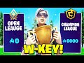 How I W-Keyed All The Way To Champion Divison Fortnite  Chapter 2 Season 3