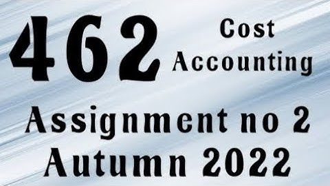 AIOU Code 462 Solved Assignment No.2 Autumn 2022 #aiou #aiousolveassignments