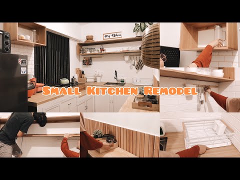 Small Kitchen Remodel || Dapur Tanpa Kabinet Atas