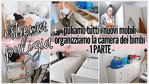 Come pulire gli armadi nuovi?