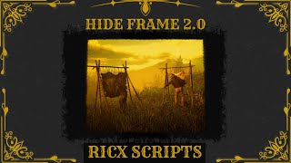 RedM Script - RicX Hide Frame 2.0 - RedEM:RP Reboot/RSG/QBR/QR/VORP Script