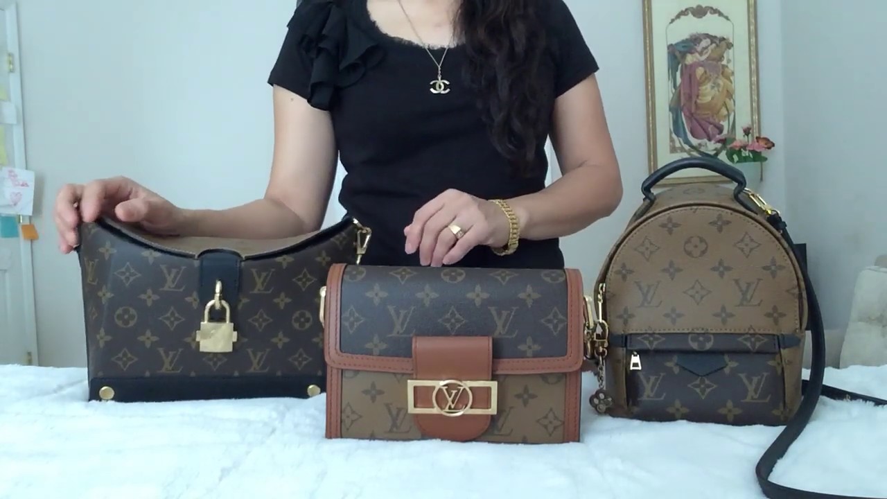 3 favorite Louis Vuitton Reverse Mono/Monogram Print handbags/ Chanel LV - YouTube