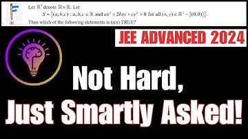 JEE Advanced 2024 MCQ: It’s Not Hard, It’s How They Frame It! | JEE ADVANCED 2024 | JEE PYQs