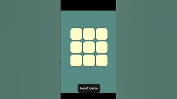 Project-Simple tic tac toe game with html, CSS and Js. Project 17,Day-714 #webdesign #gamedesign