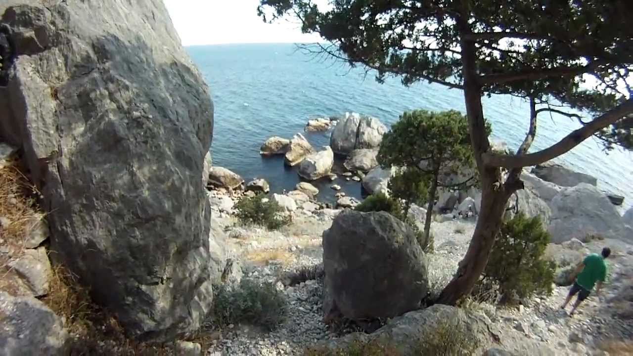 Симеиз Крым нудийский пляж