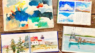 How To See Growth In Your Art / Sketchbook Tour