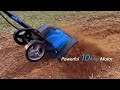 14” 10 Amp Corded Electric Garden Tiller
