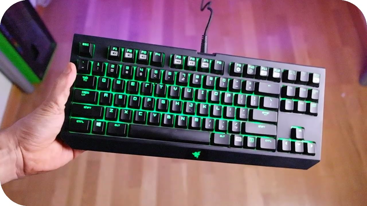 Mejor teclado mecanico gamer: Razer Tournament edition chroma análisis  español 