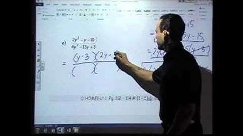 2.4 Simplifying Rational Expressions-  Part 2 of 2