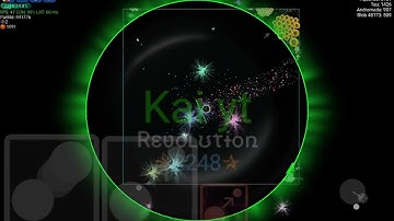 Nebulous.io | it is very hard to get 500k mass with bots in huge map