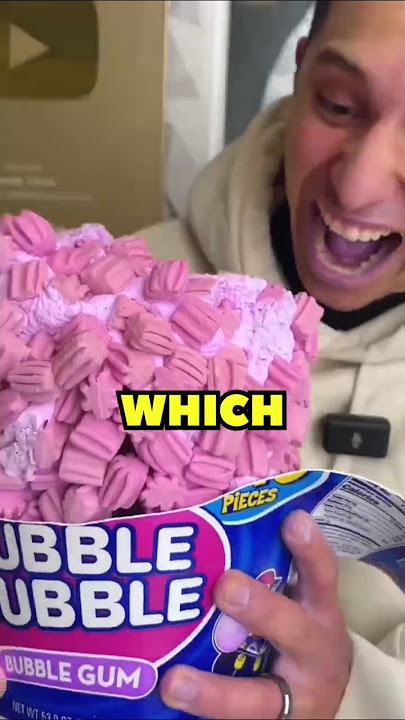 🤔Which of these bubble gums would you chew?😎✨ #youtubeshorts