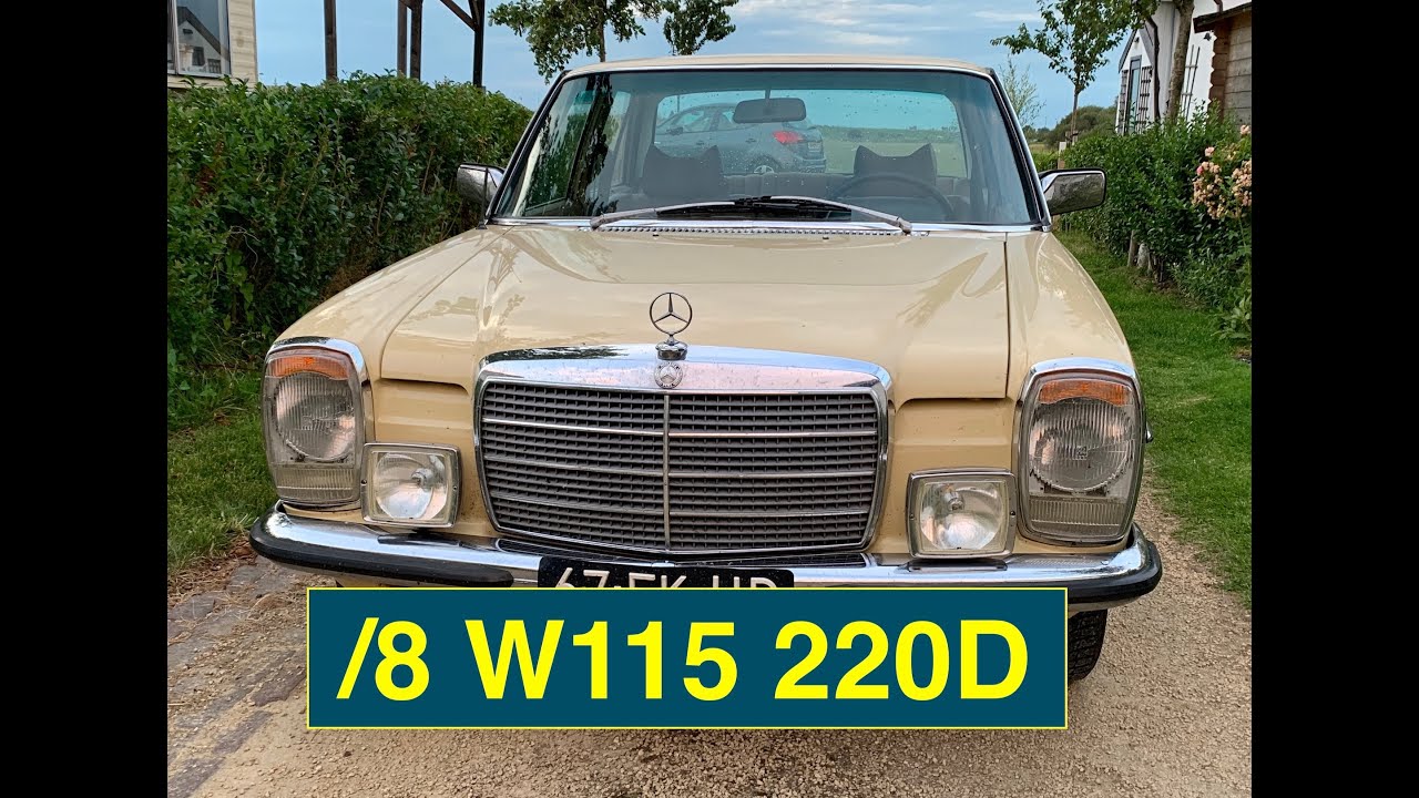 olaf's oldtimer. Enjoy. Mercedes /8 W115 220D as a daily driver in the Netherlands!