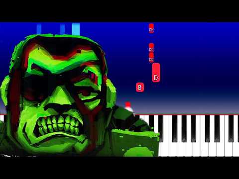 READY FOR RUMBLES - PH0NK1DD Chase Theme Forsaken OST (Piano Tutorial)