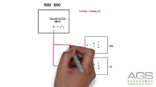 AGS Multiple Detector Wiring Example