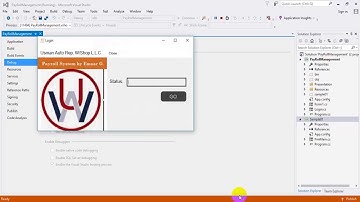 Payroll Management System ASP.NET, C#, Windows Application By Jahirul | Salary Management Software