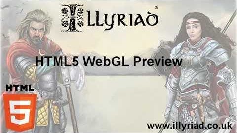 Illyriad - HTML5 WebGL Preview