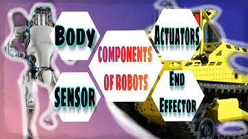 Main components of robot || HINDI ||