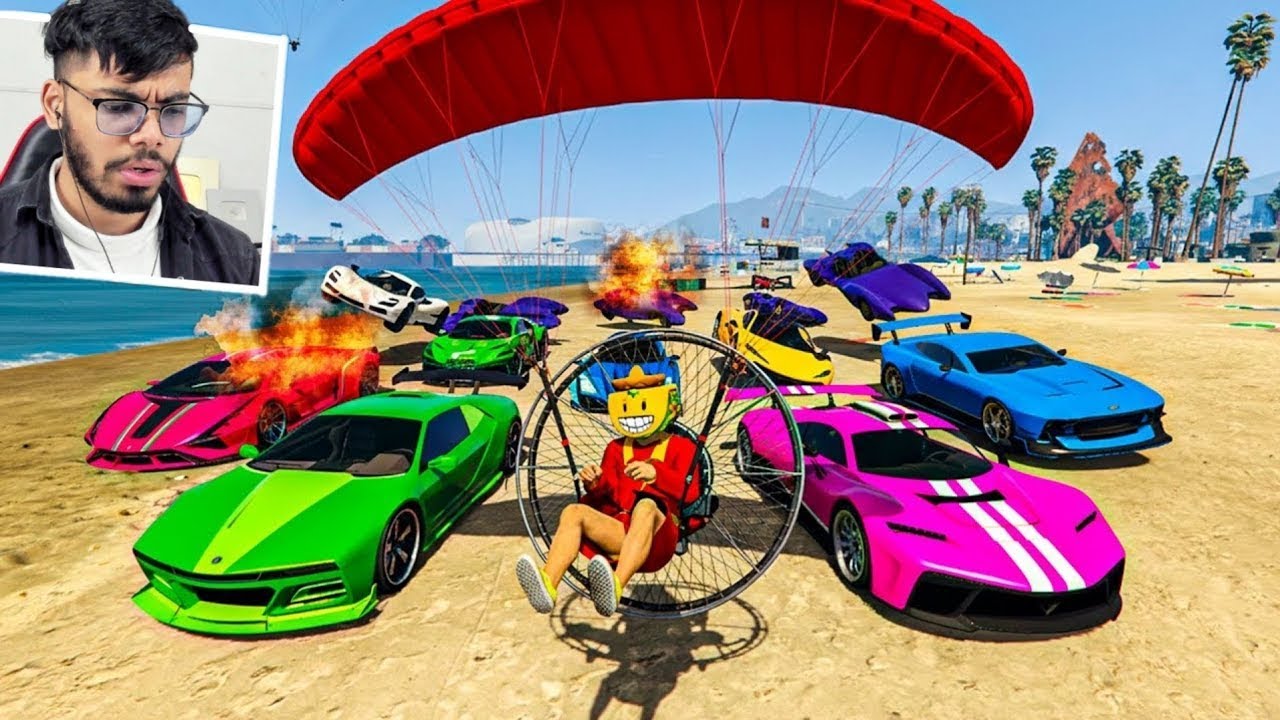 1 VS 100 Challenge 9999.9999% Fail To Complete This Race in GTA 5!   @thecasetoopapa ​