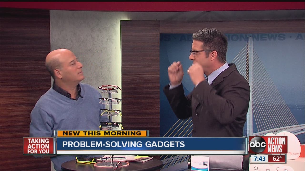 Gadget Guy Steve Greenberg on Problem-Solving Gadgets - YouTube