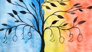 happy drawing easy typ watercolor