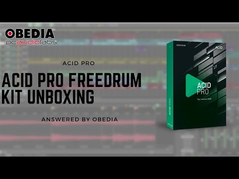Acid Pro Freedrum Kit Unboxing