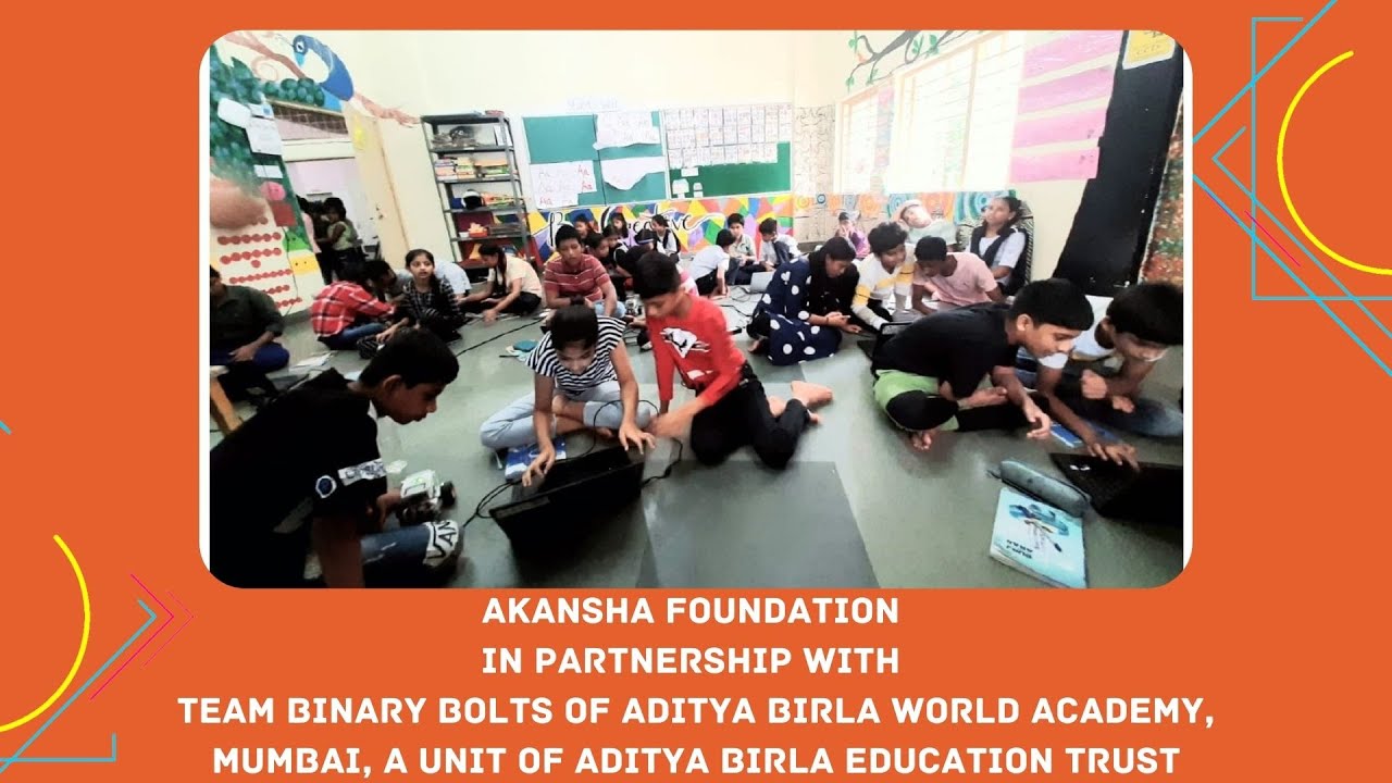 iRobokid #Robotics Program at Akansha Foundation - YouTube