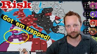 Backstabbing backfires in Risk: Global Domination! Grandmaster play?