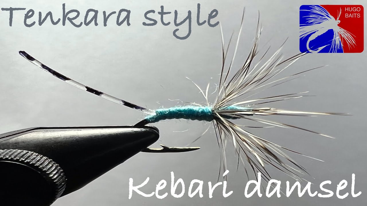 kebari damsel tenkara style fly. Tie to catch 2022 YouTube