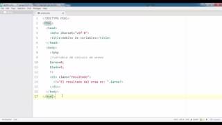 PHP - Ambito de variables. Parte 1