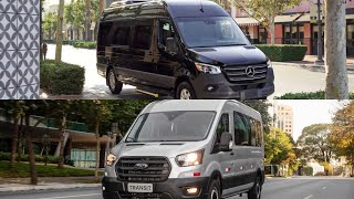 QUAL A MELHOR VAN - TRANSIT OU SPRINTER? Conheça Todos Os Detalhes Da Sprinter Van Passageiro