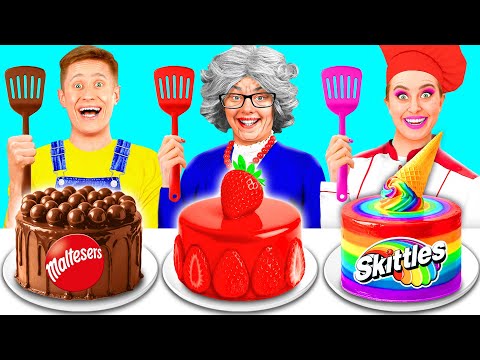 Me vs Grandma Cooking Challenge | Simple Kitchen Tricks by GoFun Challenge