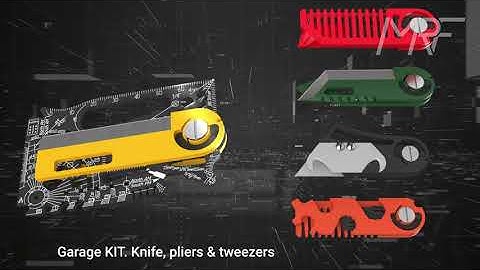 Universal 4.0 Titanium Credit Card Multitool Knife & 80+Tool