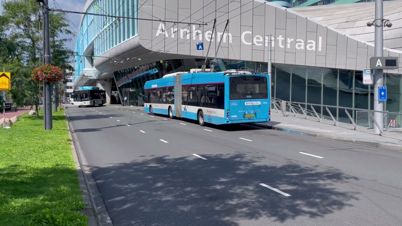 Hess trolleys at Arnhem Station