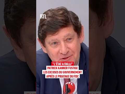 Miniature de la vidéo : "L'État a failli"  Patrick Kanner condamne les excuses du gouvernement après le piratage du fisc.