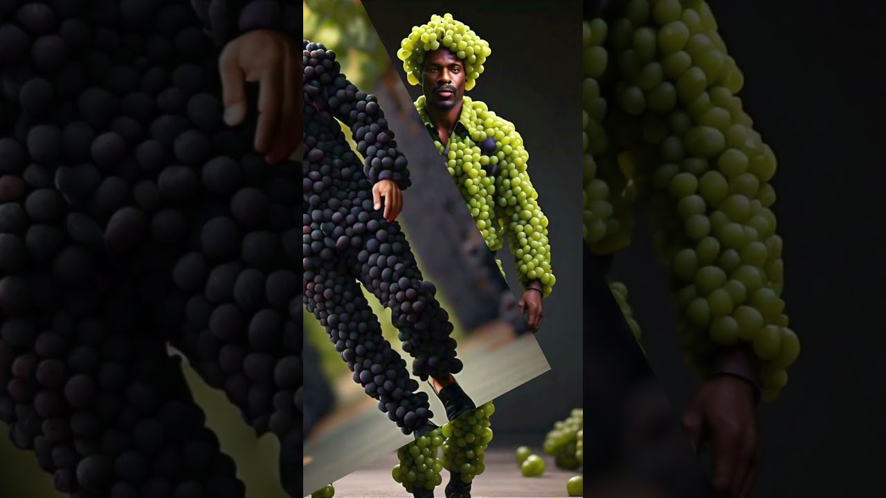 Grapes Fashion Show 🍇👔 