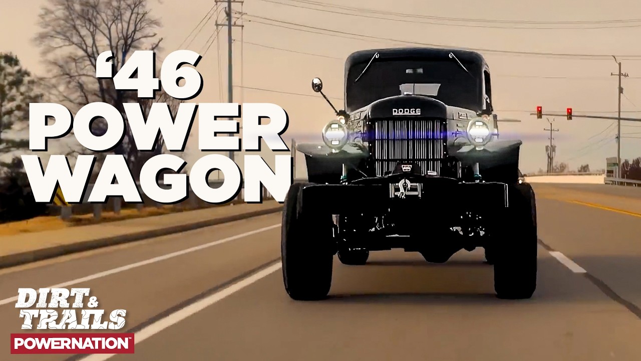 Most BADASS 4 Door 1946 Power Wagon Around: 9,100 Pounds of Pure Muscle