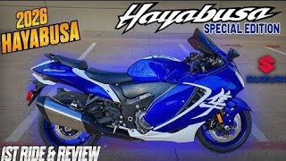  🔥 Meet the 2026 Suzuki Hayabusa  iconic design, insane performance, and pure speed in one machine. 