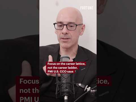 Focus on the career lattice, not the career ladder, PMI U.S. CCO says #career #advice