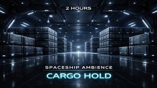 Spaceship Interior Ambience – Cargo Hold | Background Work (2 Hours)