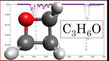 C3H6O, Trimethylene oxide, Geometry optimization and IR spectrum in 1 minute, SPEED UP