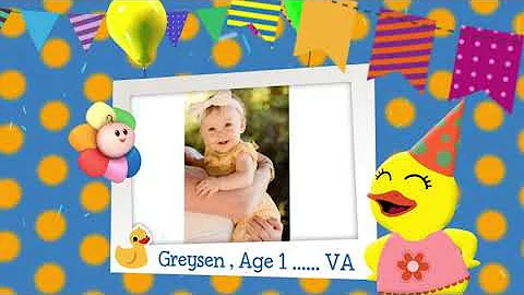 BabyFirst BDay - August BDay - 28 - Julia, Bryson,...