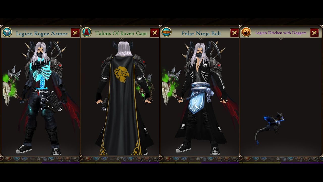 AQ3D Spawn Event Part 3 GOLD RAVEN Player VIP Greater & Lesser