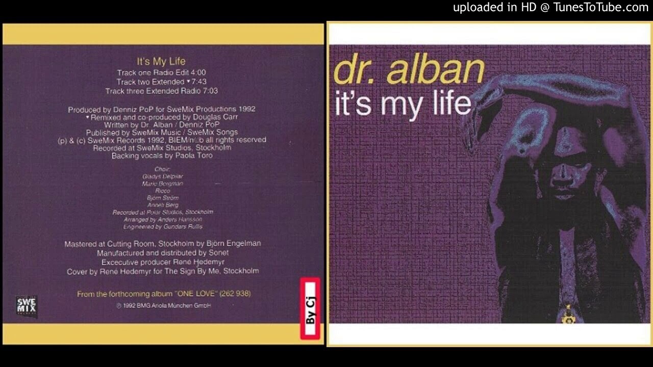 Албан итс май лайф слушать. Доктор албан ИТС май Life. Dr Alban - it´s my Life. Dr Alban it's my Life фото. Dr. Alban 1998. It's my Life.